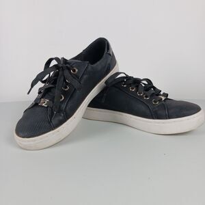 LIZ CLAIBORNE Women's 5W Black Warwick Fashion Sneakers Shoes Pre-owned